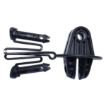 AISLADOR PLAST.DOBLE PIN LOK P/CERCA
